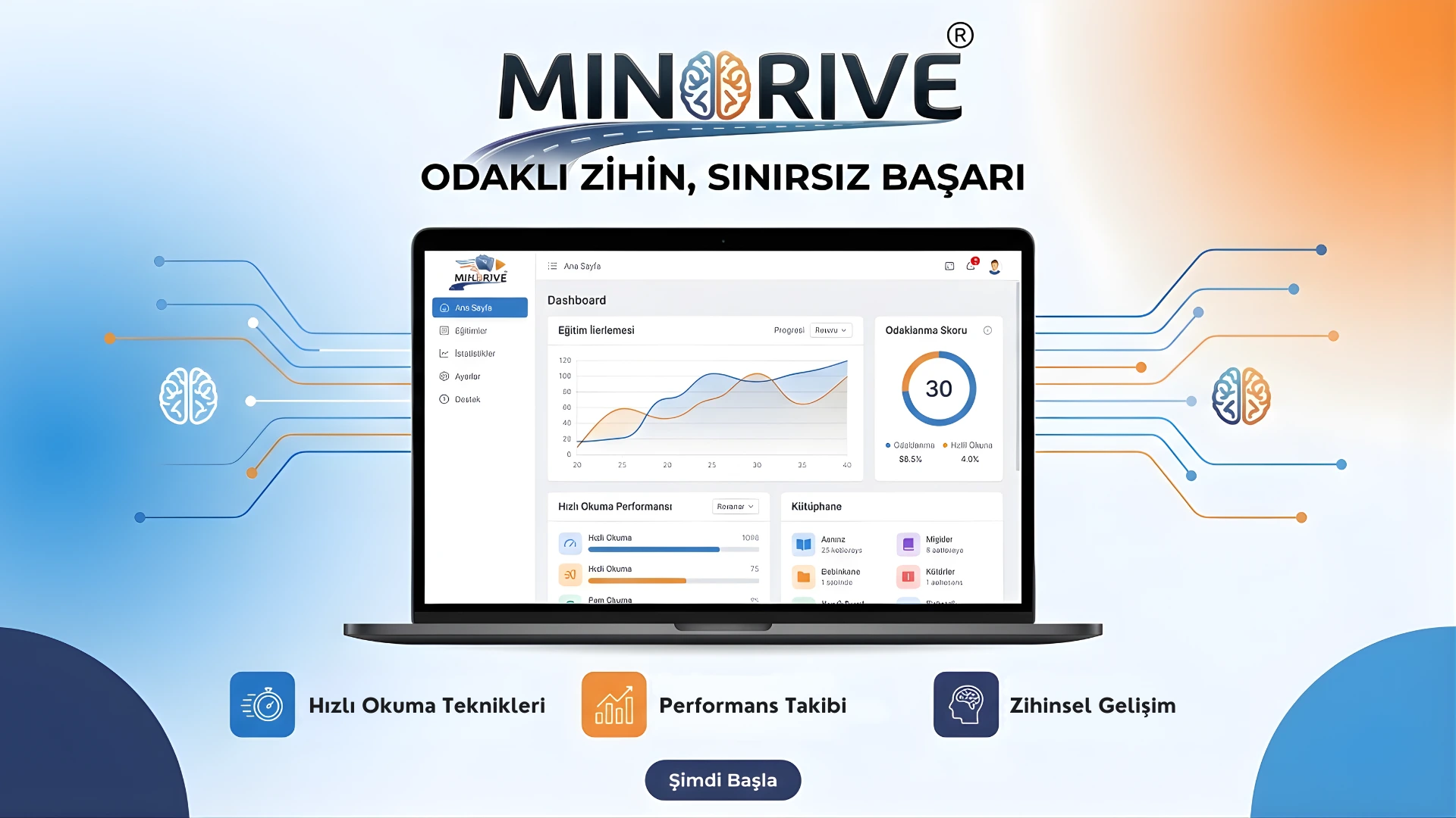 MinDrive Panel Arayüzü